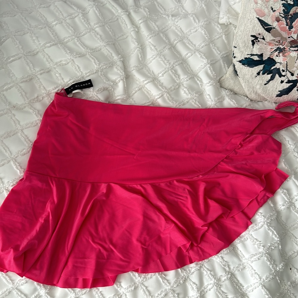 LA BLANCA swimsuit cover medium sarong